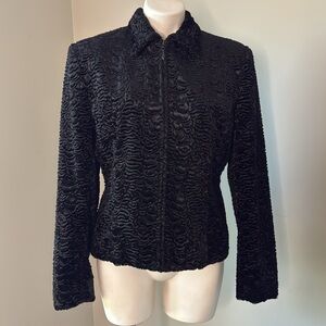 Vintage Giancarlo Ferrari Faux Fur Crop Jacket 12
